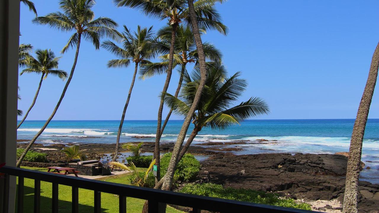 Oceanfront-Incredible Views, Surf Break & Romantic Sunsets At Bali Kai 223 Kailua-Kona Exterior foto